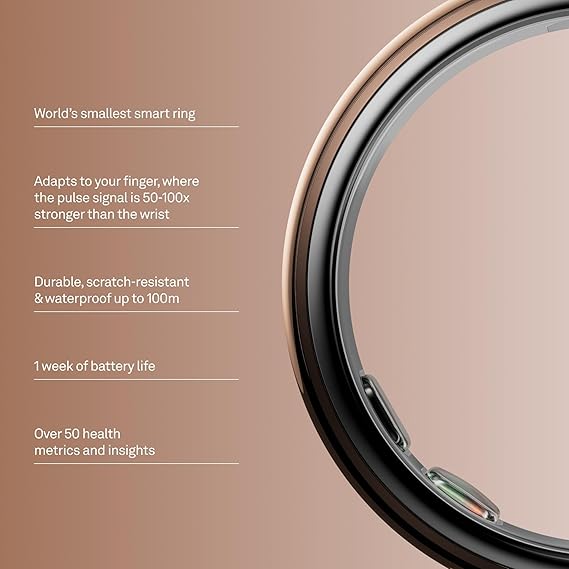 Oura Ring 5 Rose Gold ( 40% off )